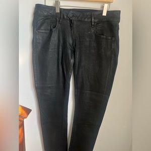 Gstar Waxed Denim Jeggings